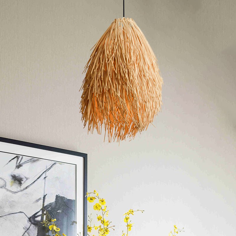 Asian hanging lamps based on a natural atmosphere