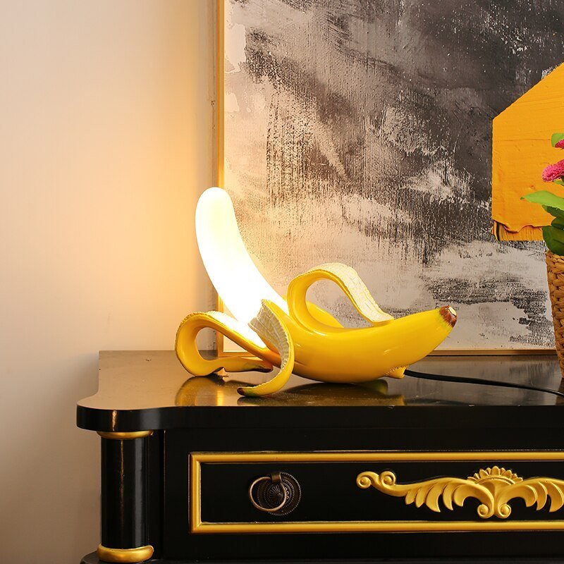 Art Deco Tischlampen Banana Lights