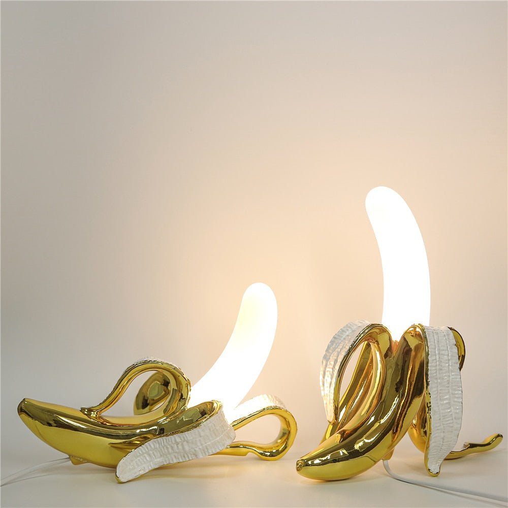 Art Deco Tischlampen Banana Lights