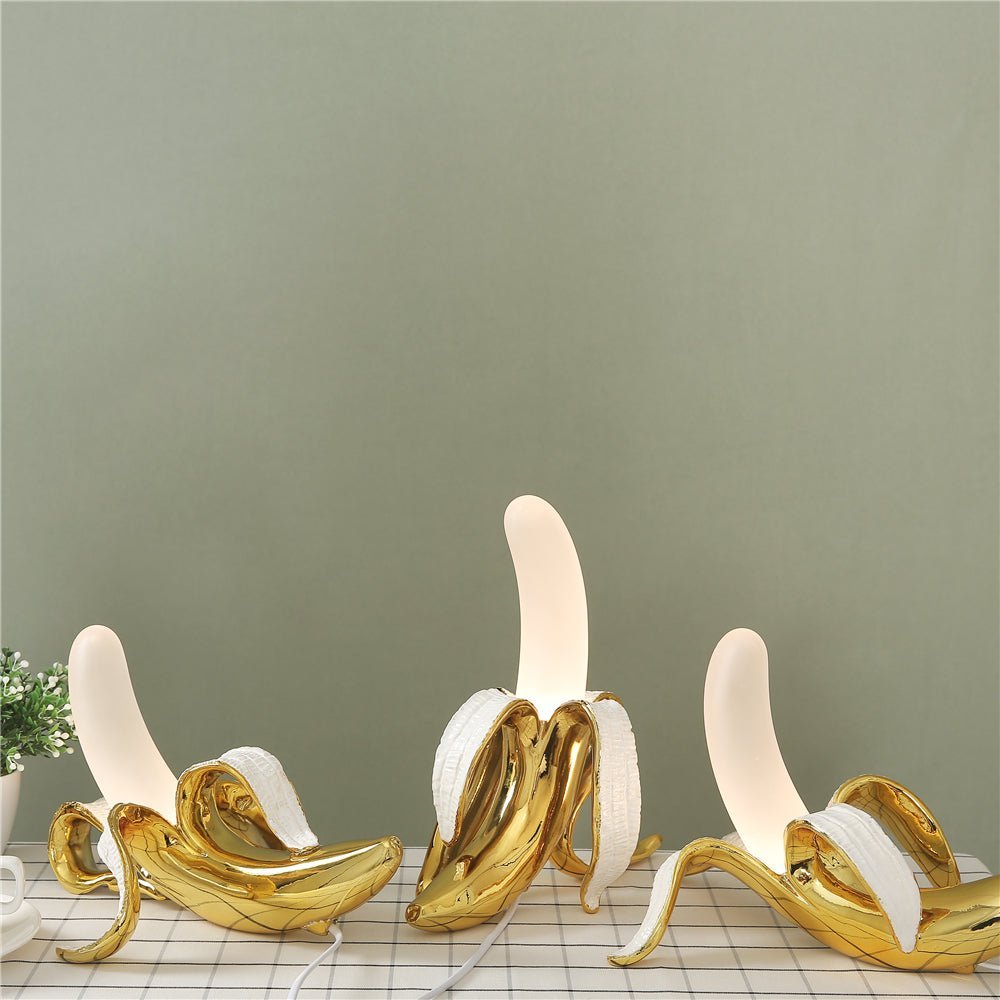 Art Deco Tischlampen Banana Lights