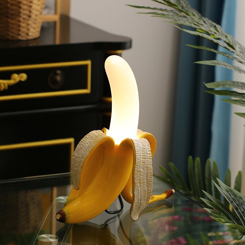 Art Deco Tischlampen Banana Lights