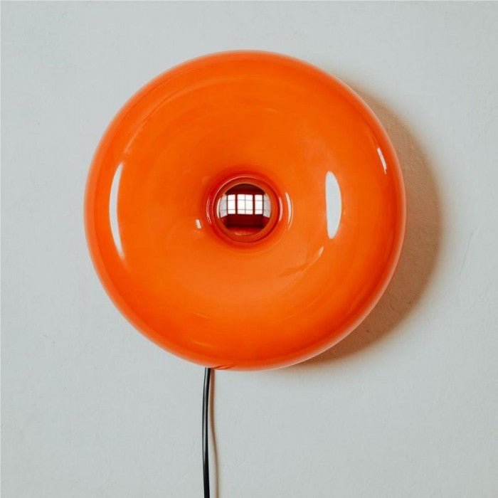 Bauhaus Donut Lights on the Wall and Table Lamp