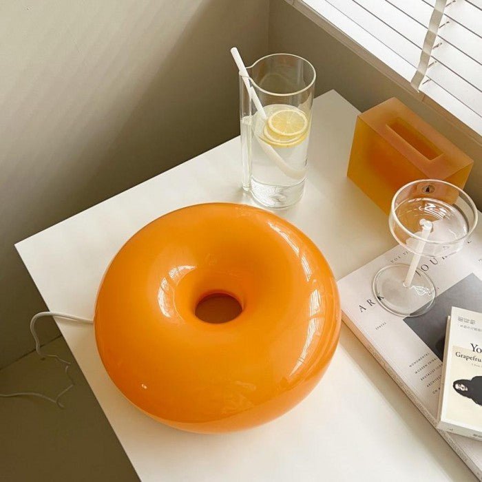 Bauhaus Donut Lights on the Wall and Table Lamp