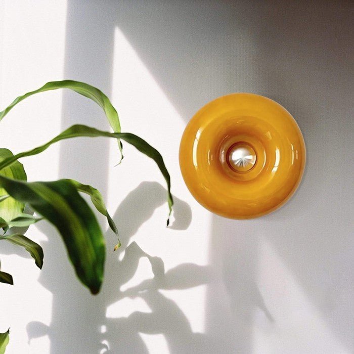 Bauhaus Donut Lights on the Wall and Table Lamp