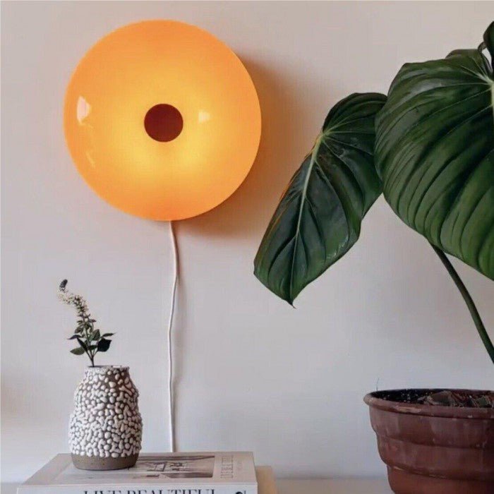 Bauhaus Donut Lights on the Wall and Table Lamp