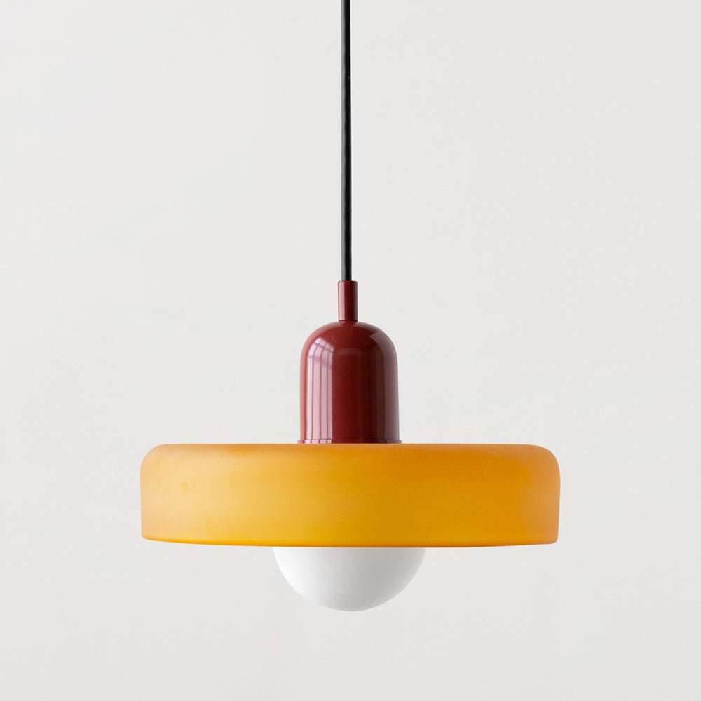 Bauhaus Pendelleuchte – Stilvolles Design aus Buntglas