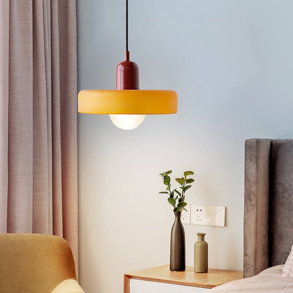 Bauhaus Pendelleuchte – Stilvolles Design aus Buntglas