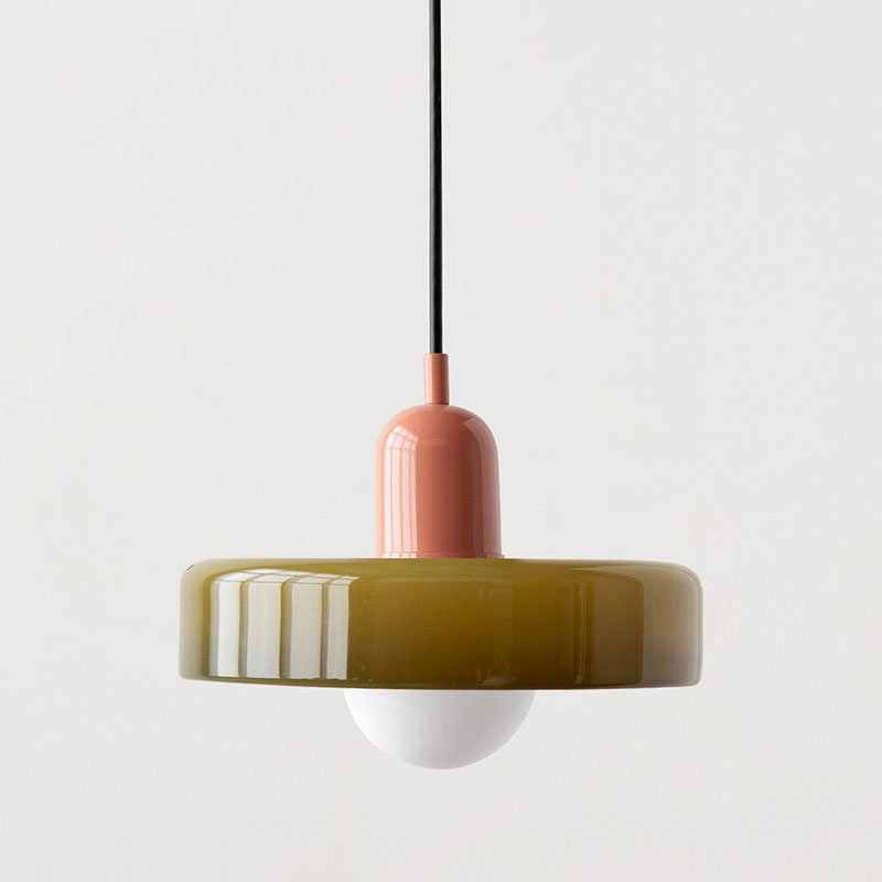 Bauhaus Pendelleuchte – Stilvolles Design aus Buntglas