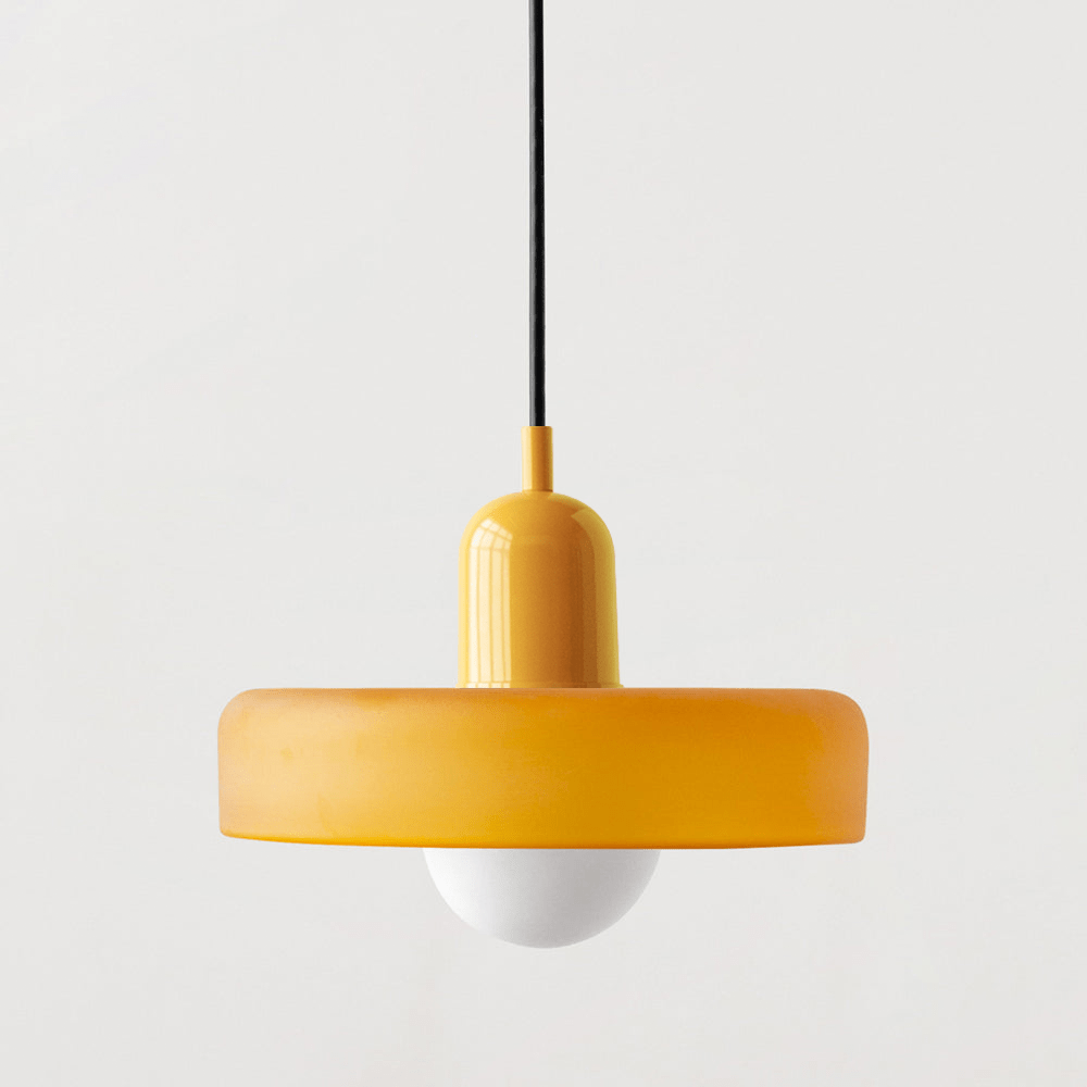 Bauhaus Pendelleuchte – Stilvolles Design aus Buntglas