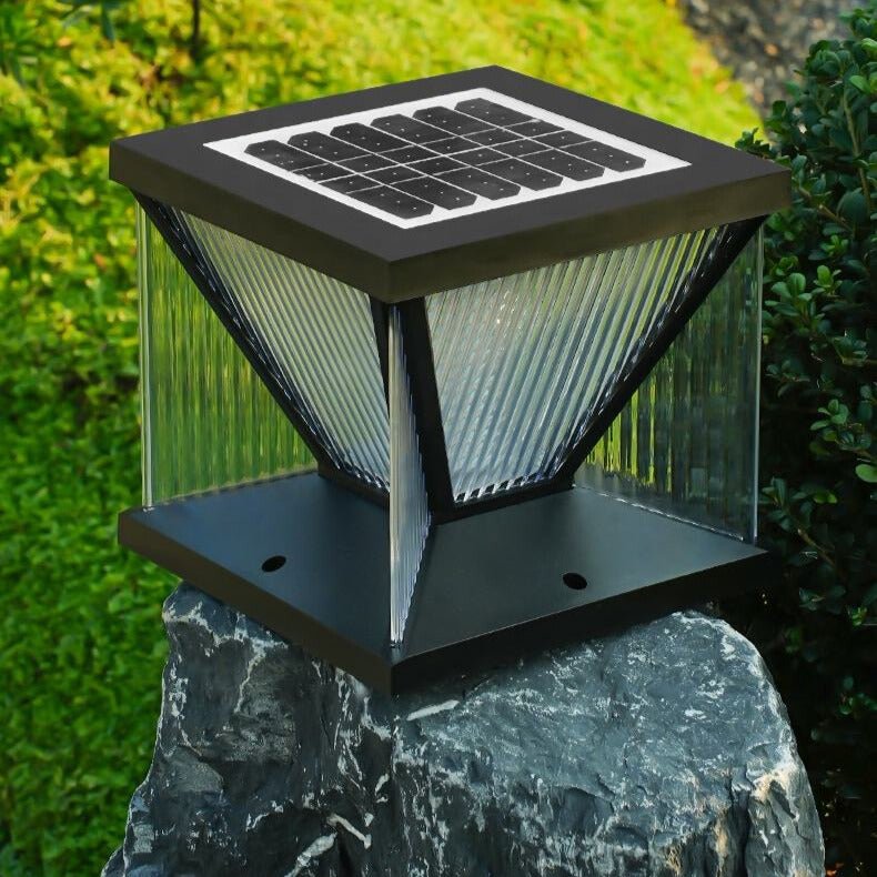 Solarbetriebene LED-Gartenlichter für den Außenbereich