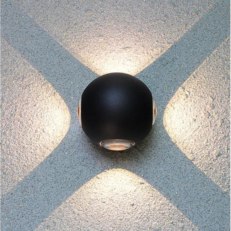 Globe Outdoor Wall Lights