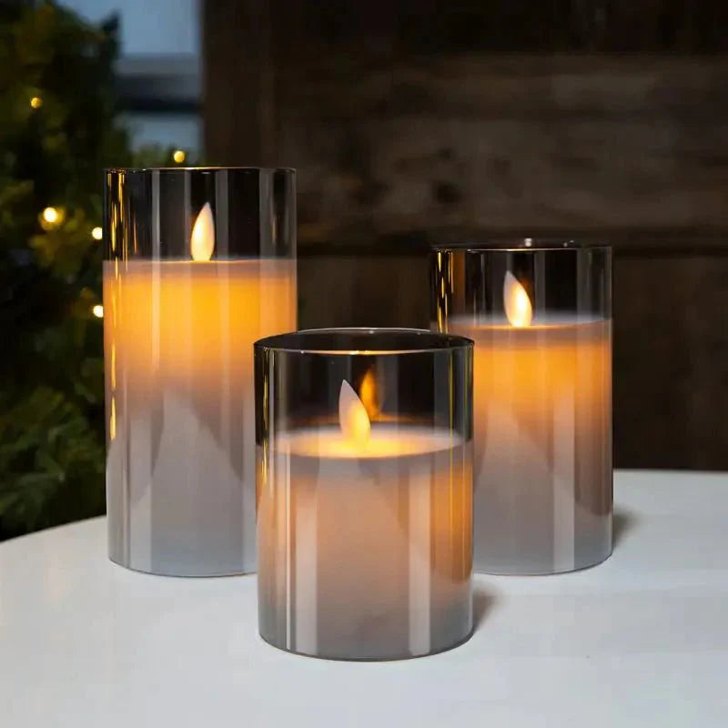 CANDLY™ Kerzen-Set with realistic flame effect