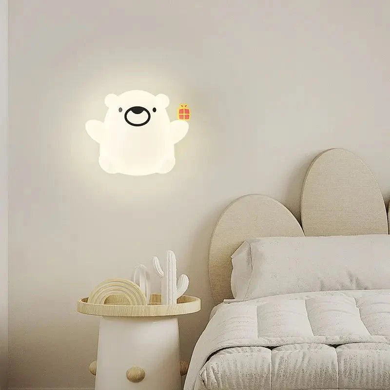 Dimmbare LED Wandlampe im Cartoon-Stil für Kinderzimmer