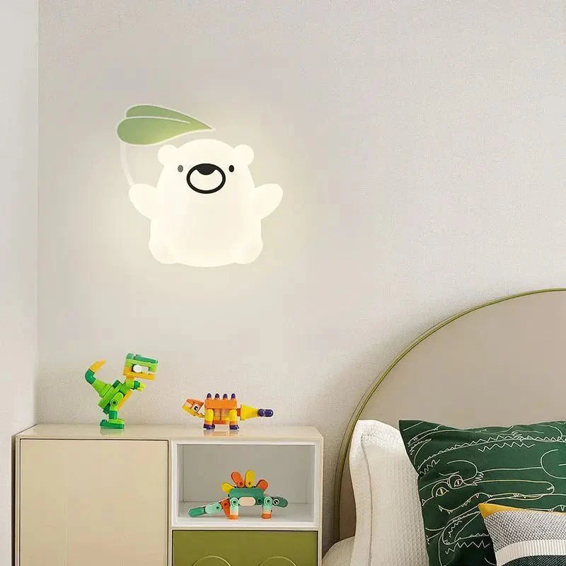 Dimmbare LED Wandlampe im Cartoon-Stil für Kinderzimmer