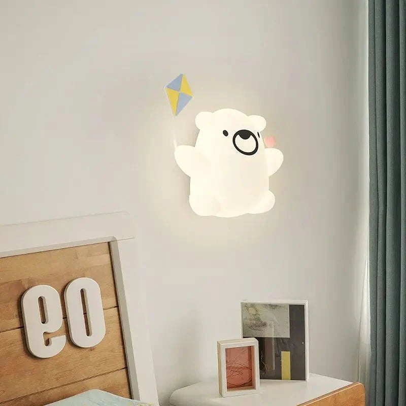 Dimmbare LED Wandlampe im Cartoon-Stil für Kinderzimmer