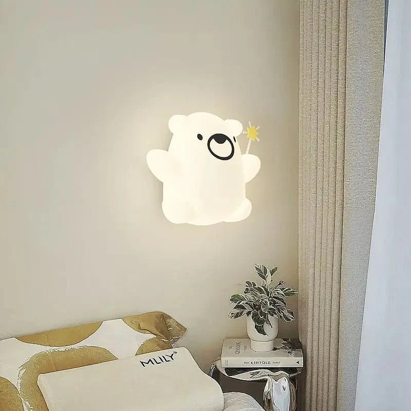 Dimmbare LED Wandlampe im Cartoon-Stil für Kinderzimmer