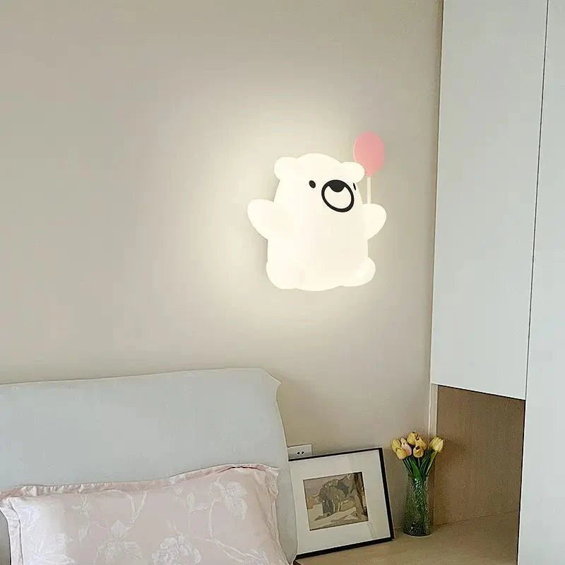 Dimmbare LED Wandlampe im Cartoon-Stil für Kinderzimmer