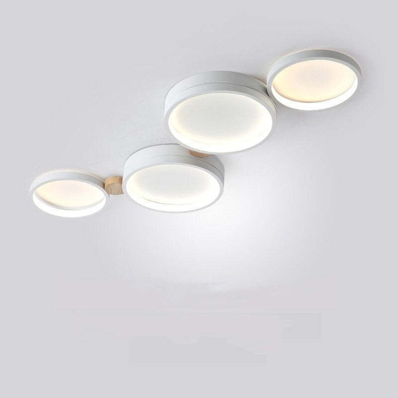 Modern Deckenleuchte ChicLuminous - Stilvolles Design in White and Grau