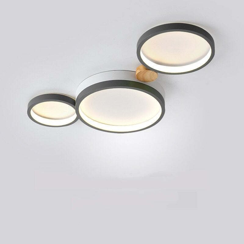 Modern Deckenleuchte ChicLuminous - Stilvolles Design in White and Grau