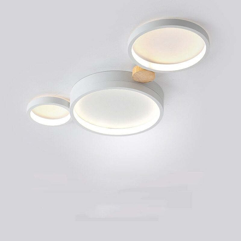 Modern Deckenleuchte ChicLuminous - Stilvolles Design in White and Grau