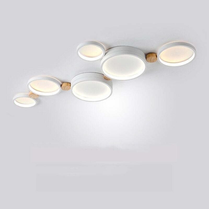 Modern Deckenleuchte ChicLuminous - Stilvolles Design in White and Grau