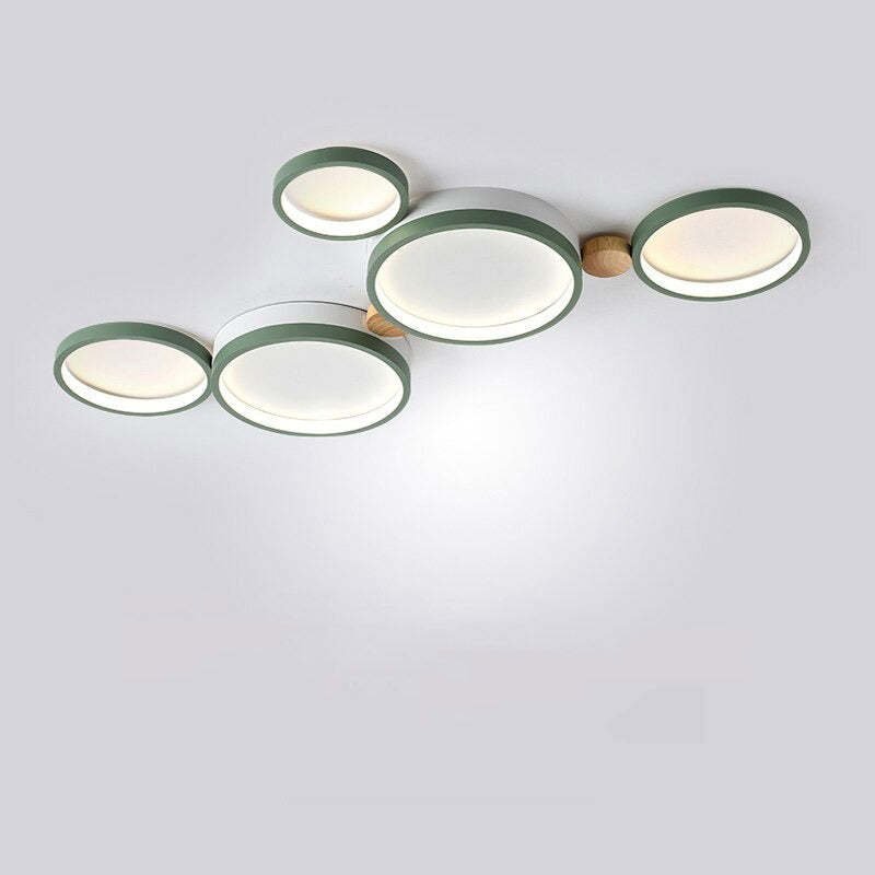 Modern Deckenleuchte ChicLuminous - Stilvolles Design in White and Grau