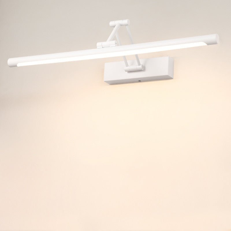 Minimalistische LED-Wandleuchte Edge in Schwarz/Weiß - Innenraumbeleuchtung für Badezimmer aus Metall