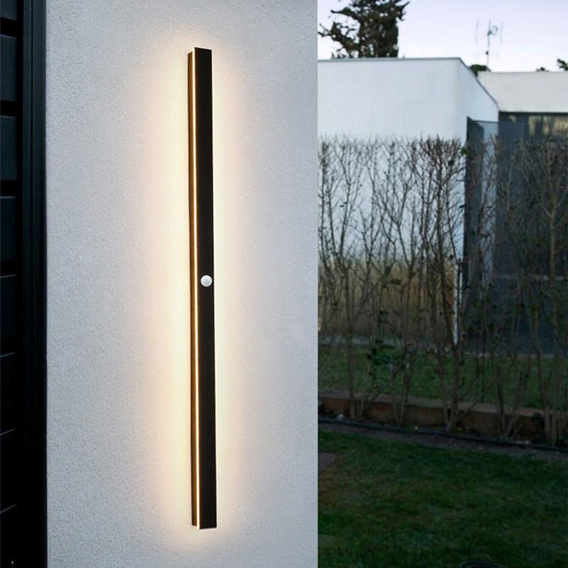 EdgeLux – Modern black LED-Außen- und Innenwandleuchten für Garten und Flur