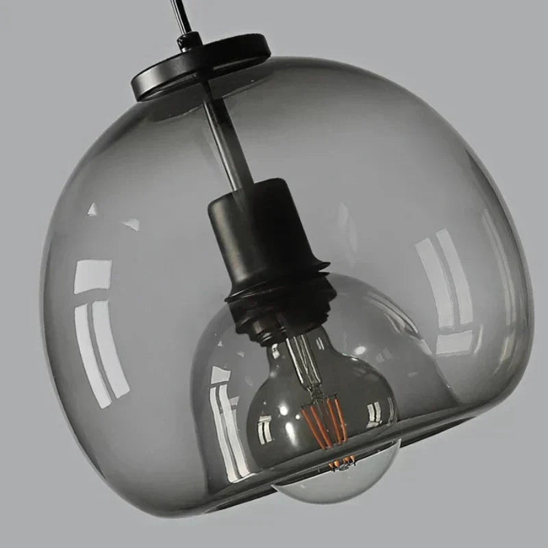 Elegant glass pendant for stylish interior design