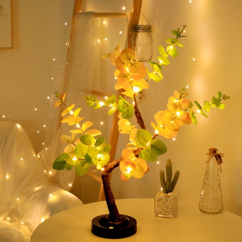 EukalyptusLights - LED-Bonsai-Baumlampe mit USB-/Batteriebetrieb