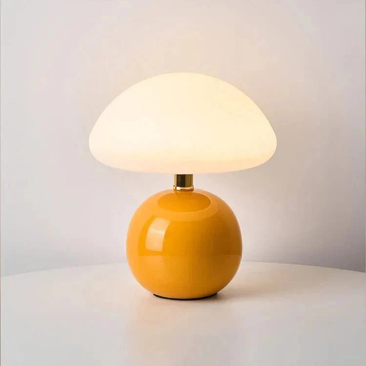 French Cream Pill Lamp