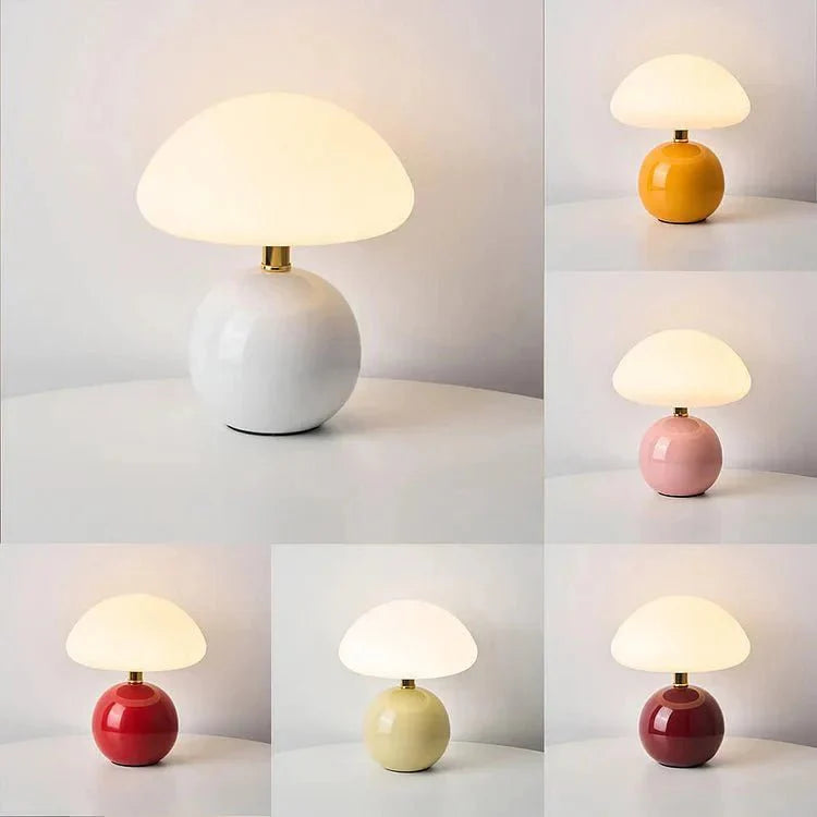 French Cream Pill Lamp