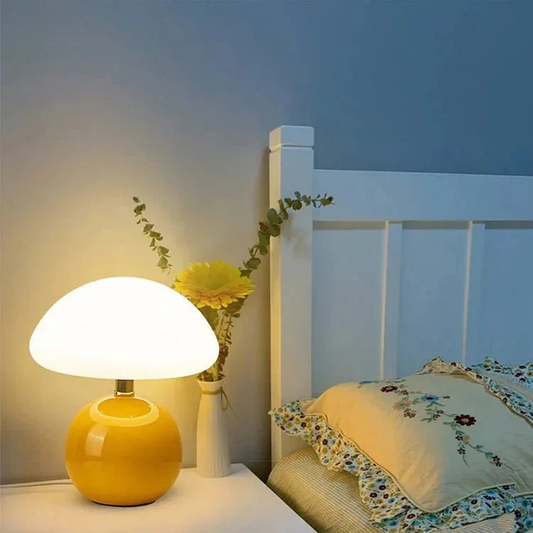 French Cream Pill Lamp