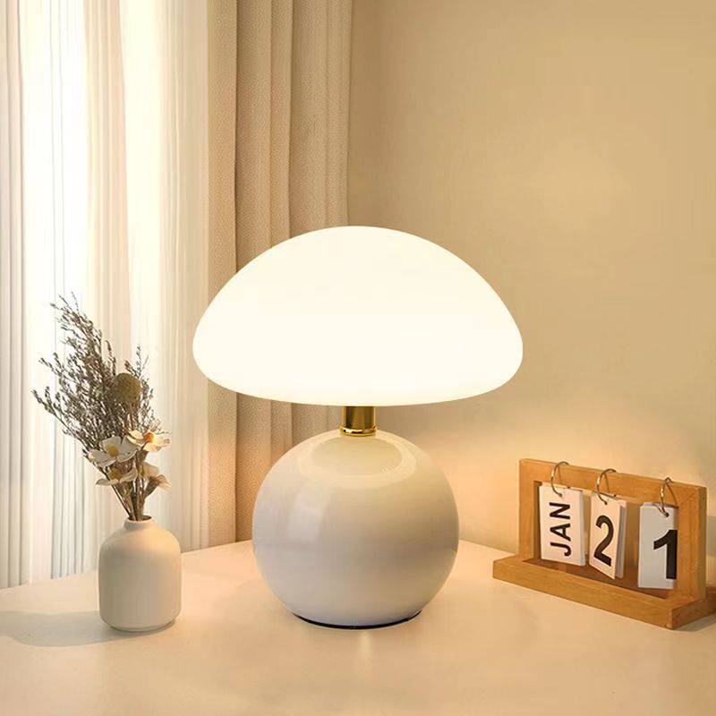 French Cream Pill Lamp