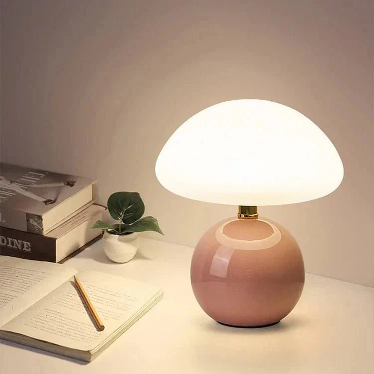 French Cream Pill Lamp