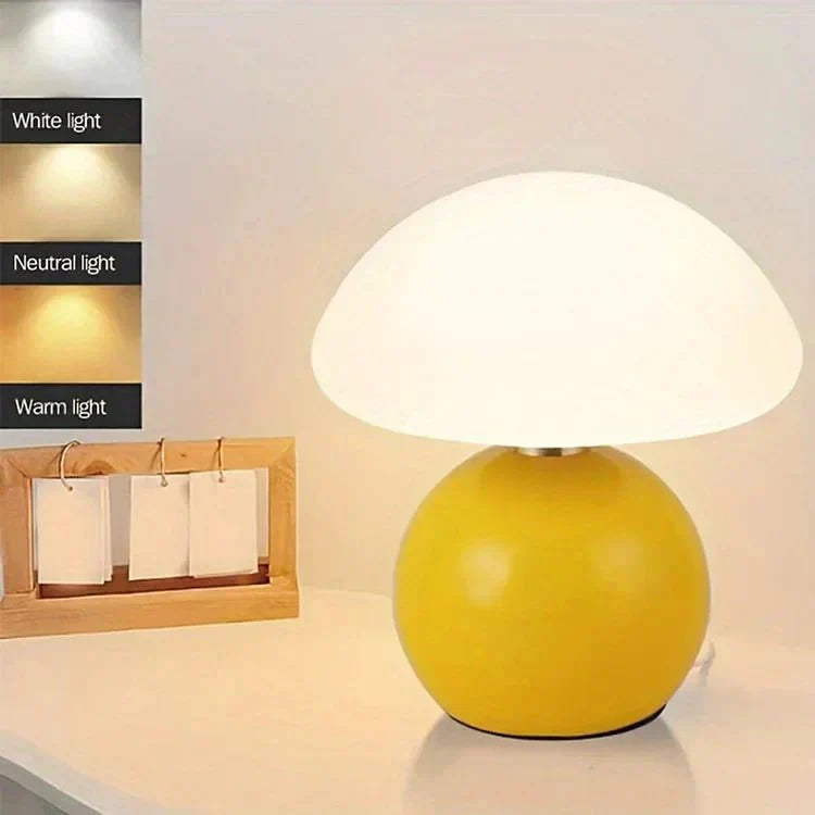 French Cream Pill Lamp