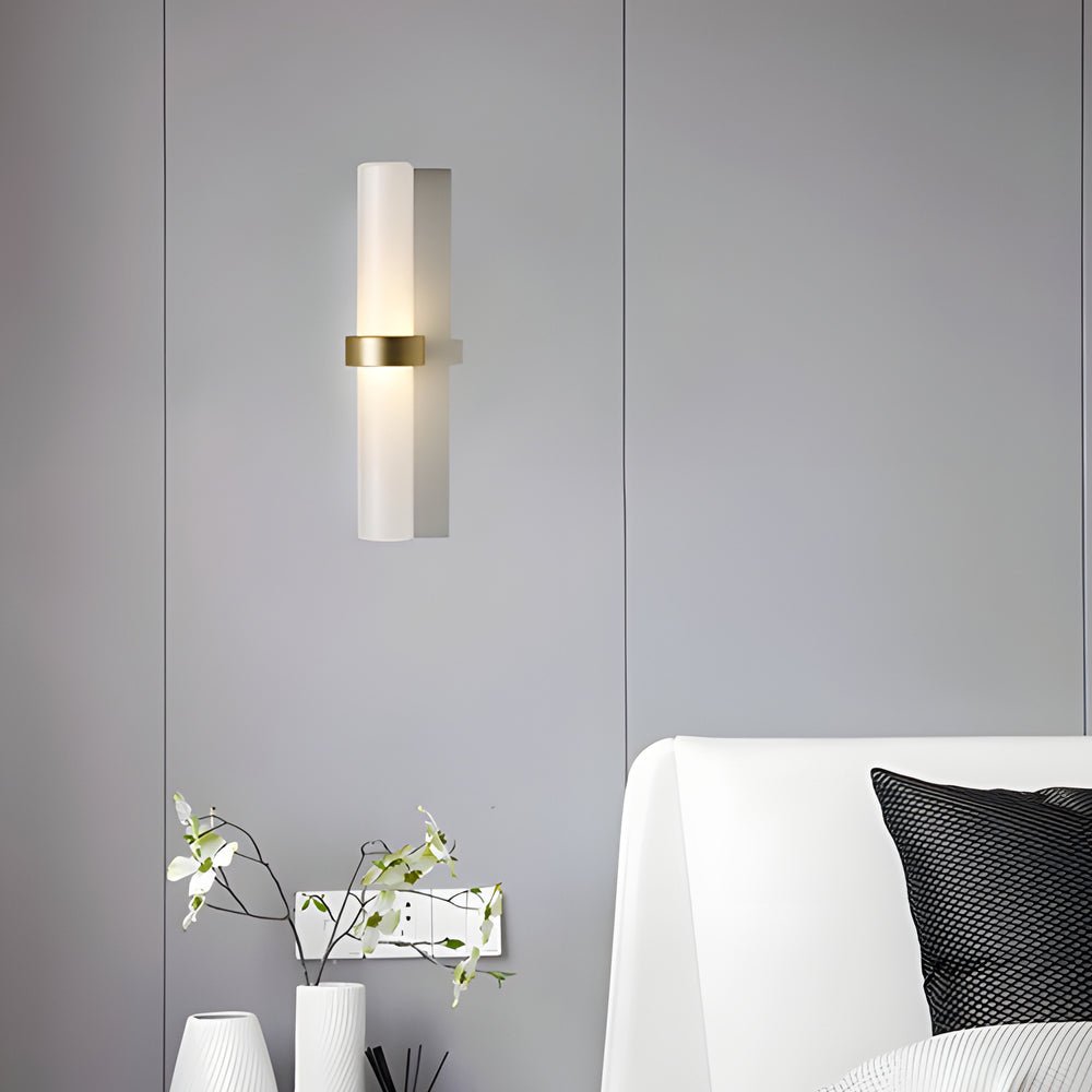 FrostLux – Wandlamp with Matt Glass and Warm White Light