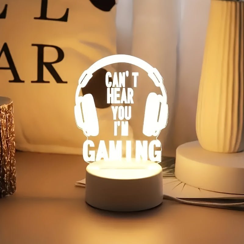 Mini LED-Gaming-Lampe mit USB-Aufladung für das Spielzimmer