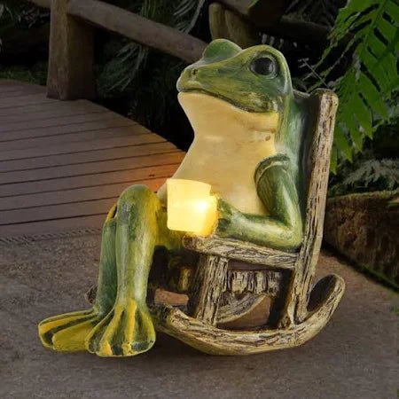 Glänzender Gartenfrosch