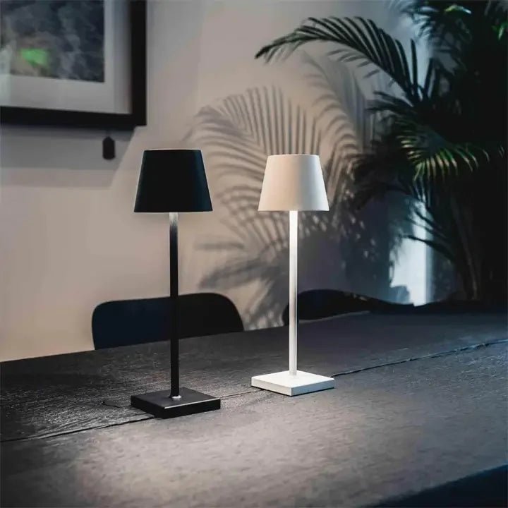 Kabellose LED-Tischleuchte GlowAdjust – Touch-Bedienung und modernes Design