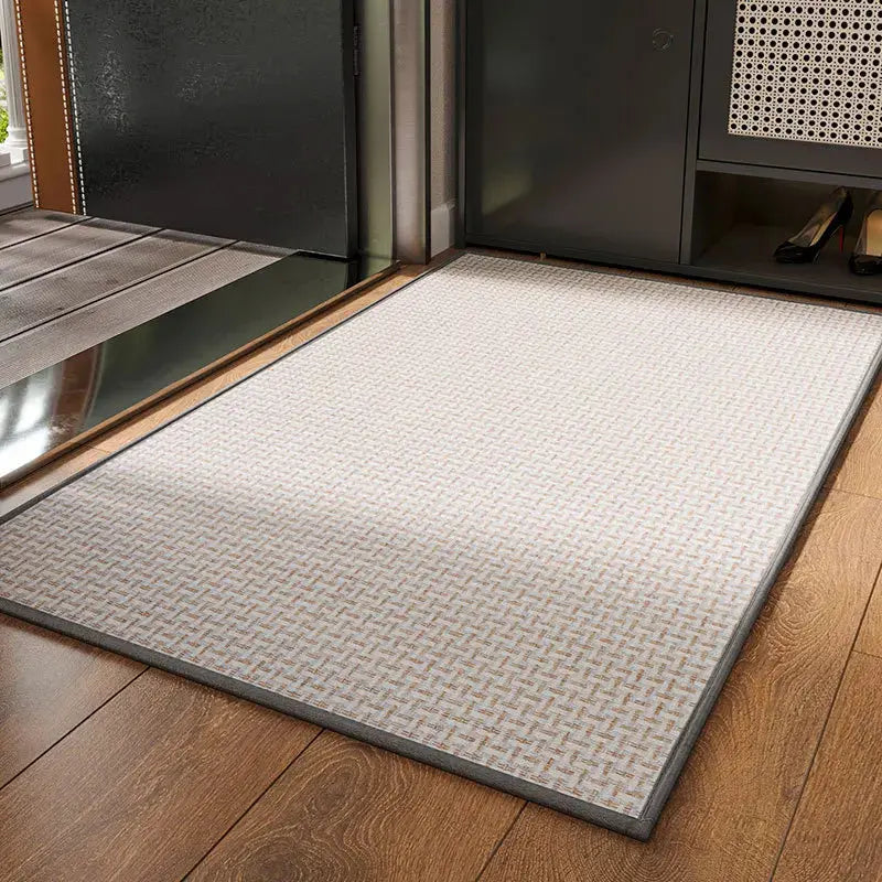 Tapis d’entrée rectangulaire avec motif, la fusion parfaite de style et fonctionnalité