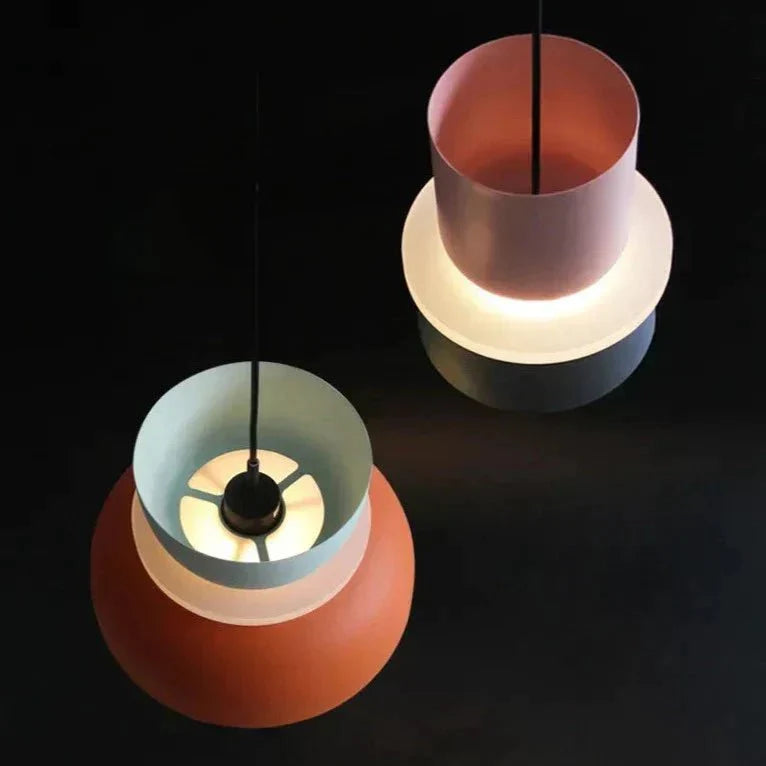 Nordic hanging lamp in Macaron-Design