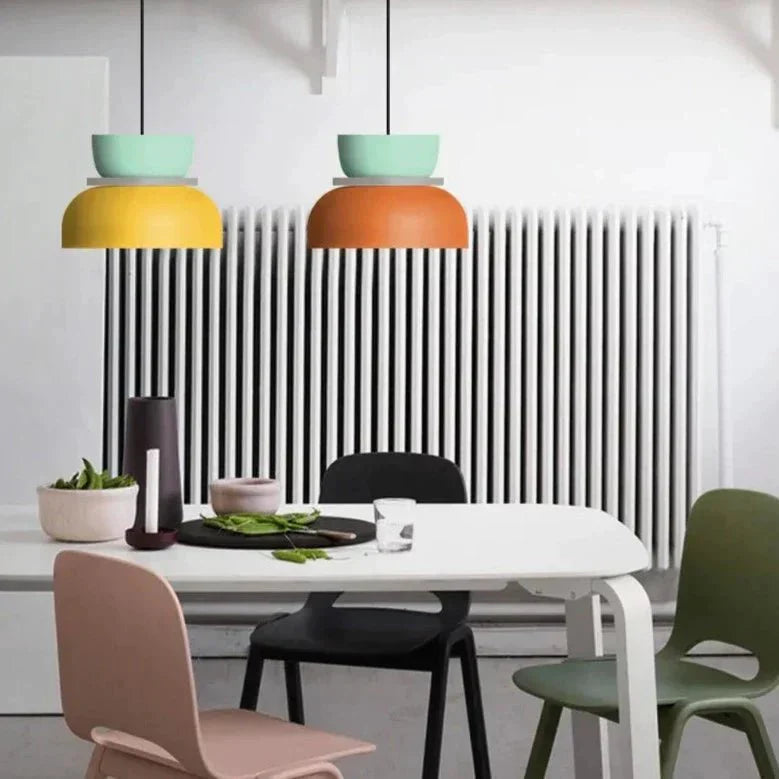 Nordic hanging lamp in Macaron-Design