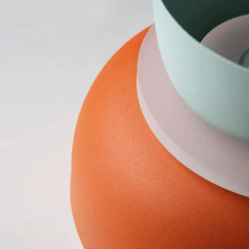 Nordic hanging lamp in Macaron-Design