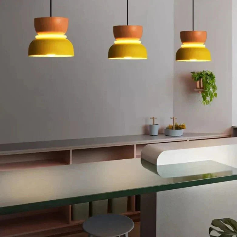 Nordic hanging lamp in Macaron-Design