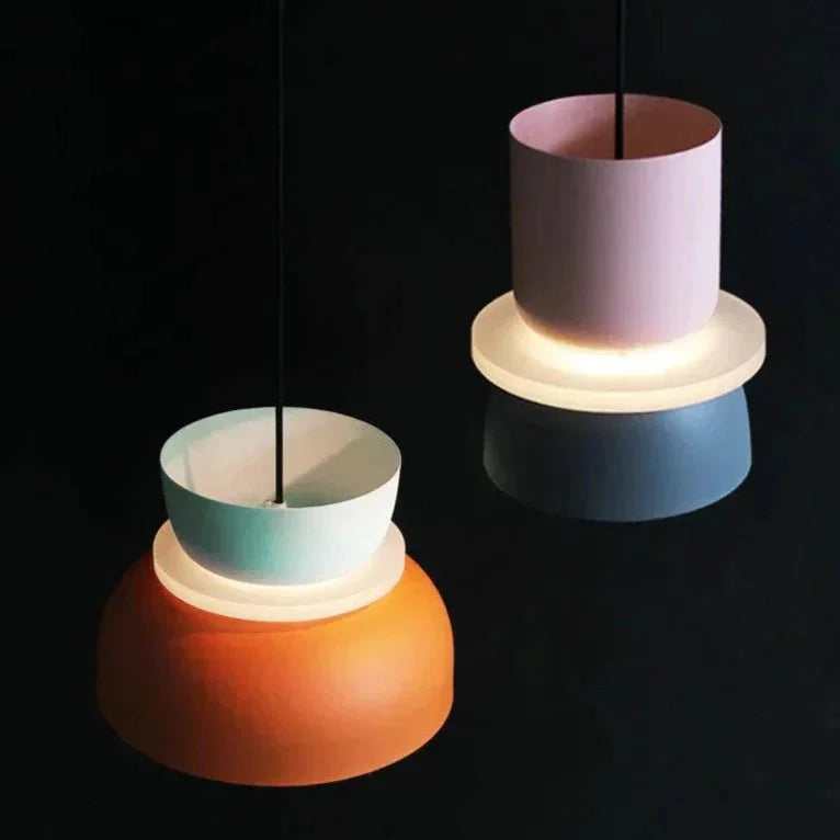 Nordic hanging lamp in Macaron-Design