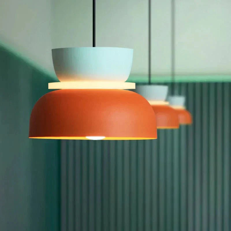 Nordic hanging lamp in Macaron-Design