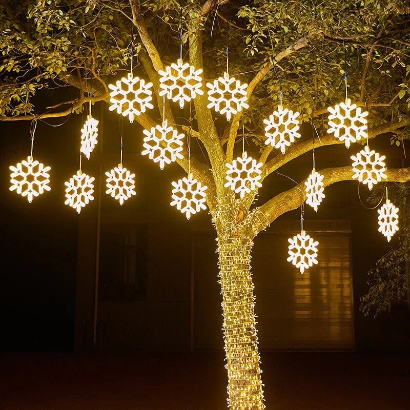 Weihnachts-LED Wasserdichte Schneeflocken-Beleuchtung