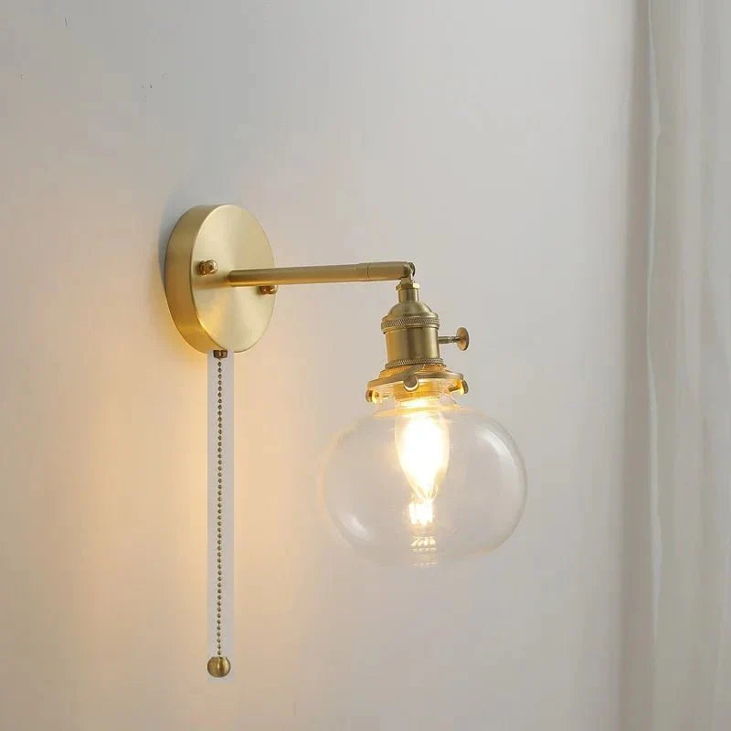 Moderne Wandlampe LichtKroon mit Zugschalter