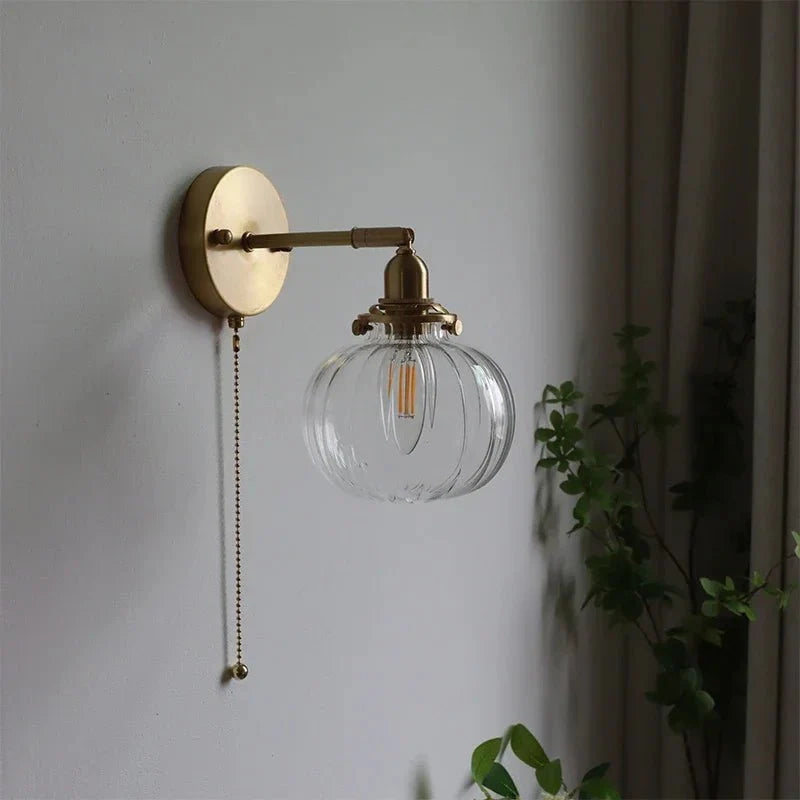 Moderne Wandlampe LichtKroon mit Zugschalter